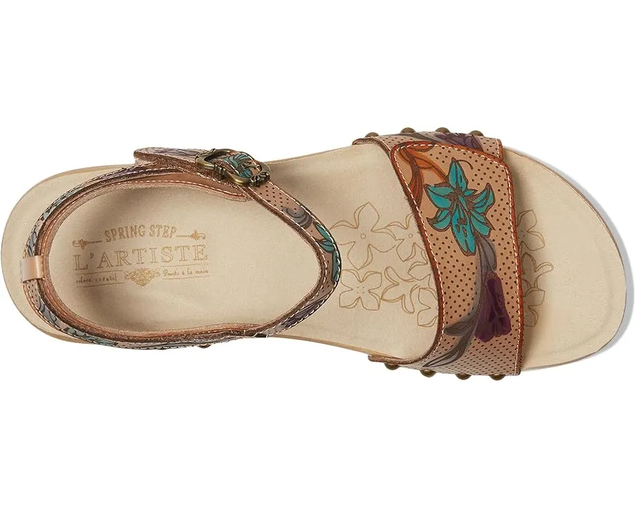 Сандалии Dakoa с круглым носком и регулируемыми ремешками на липучке