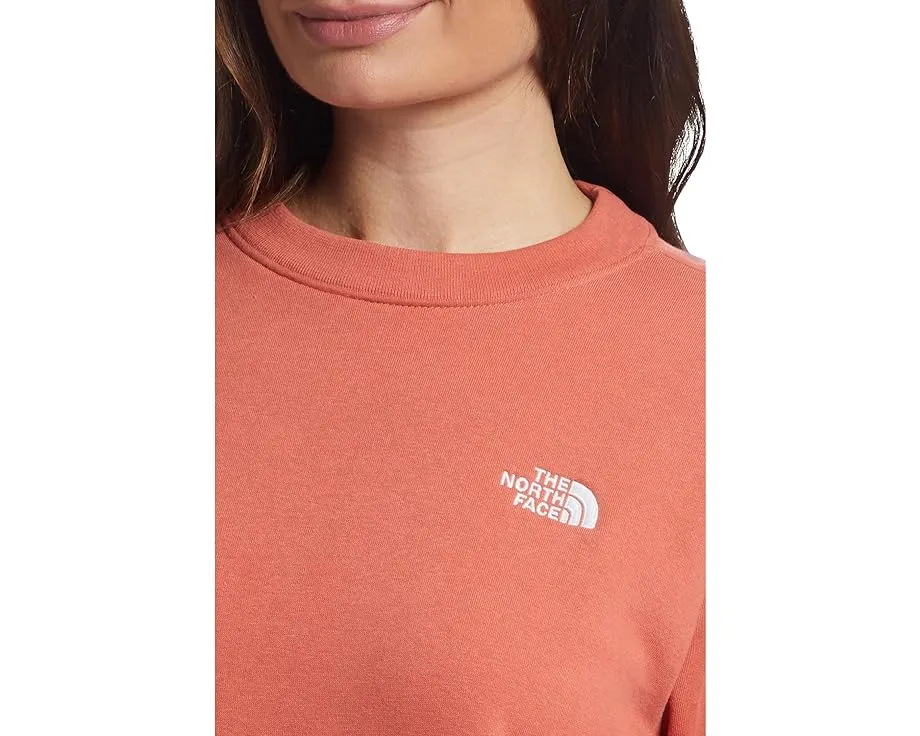 Свитшот The North Face Evolution с вышитым логотипом и круглой горловиной