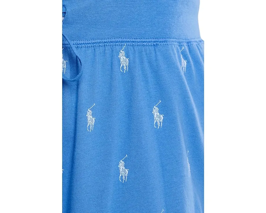 Polo Ralph Lauren джоггеры для пижамы из трикотажного джерси с ребристым поясом