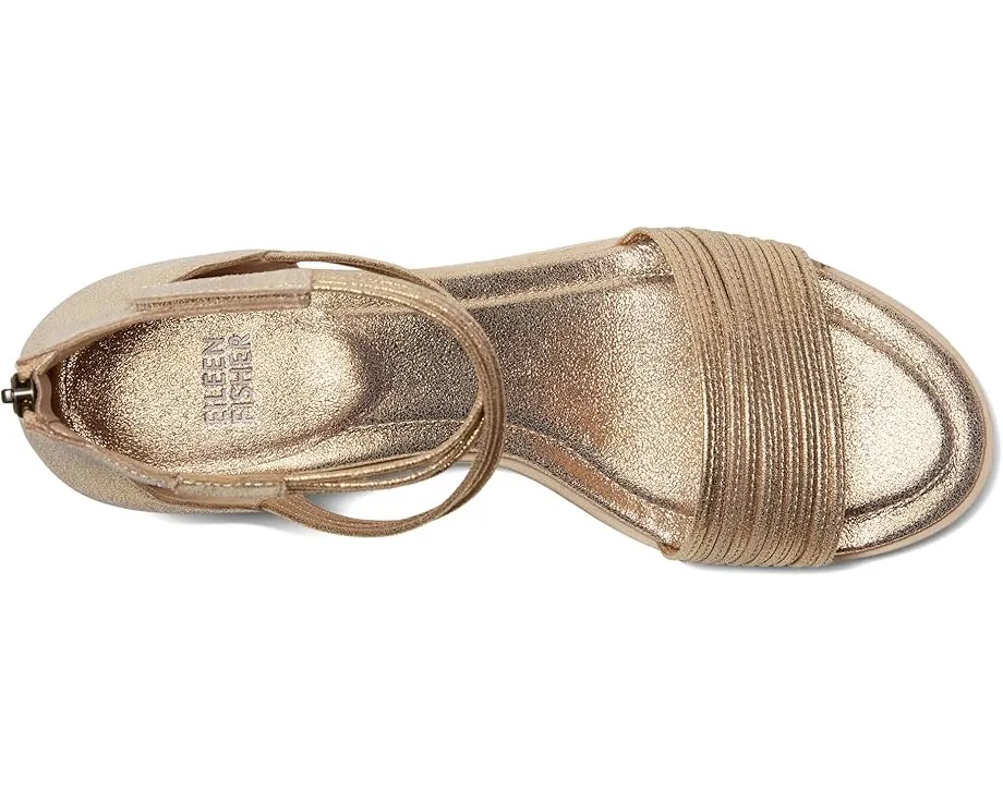 Сандалии Eileen Fisher Viro с низким квадратным каблуком и молнией