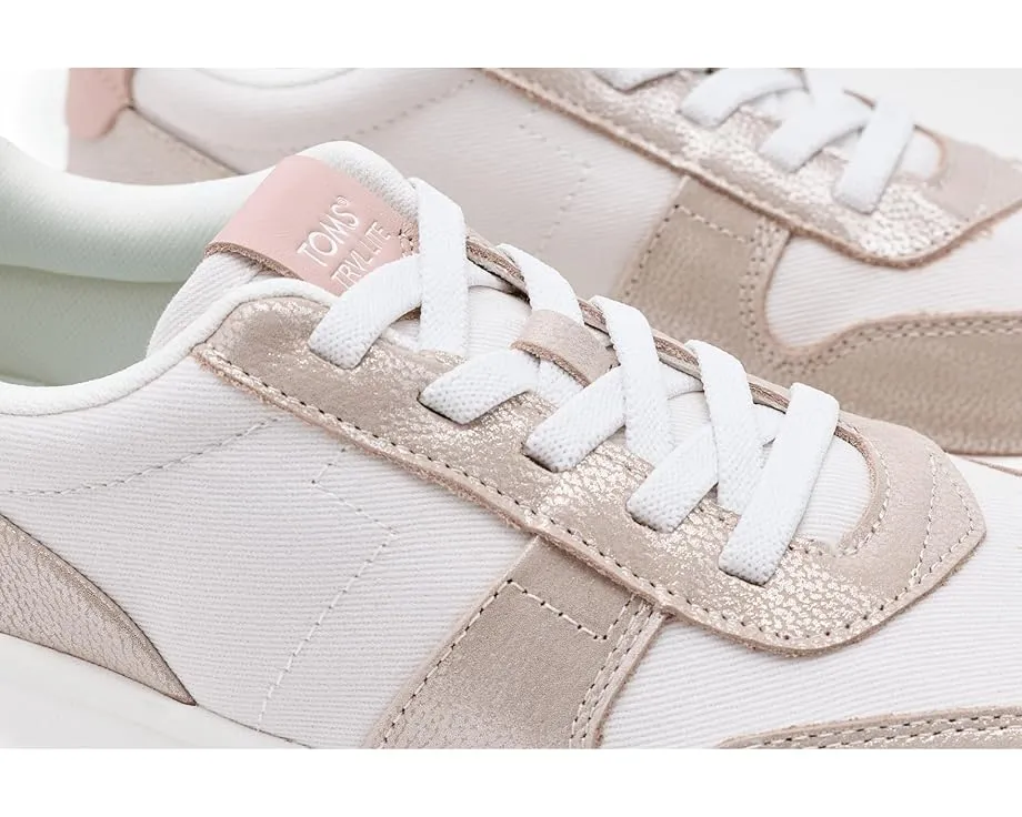 Кроссовки TOMS TRVL LITE Retro из замши с эластичным мысом и съемной стелькой