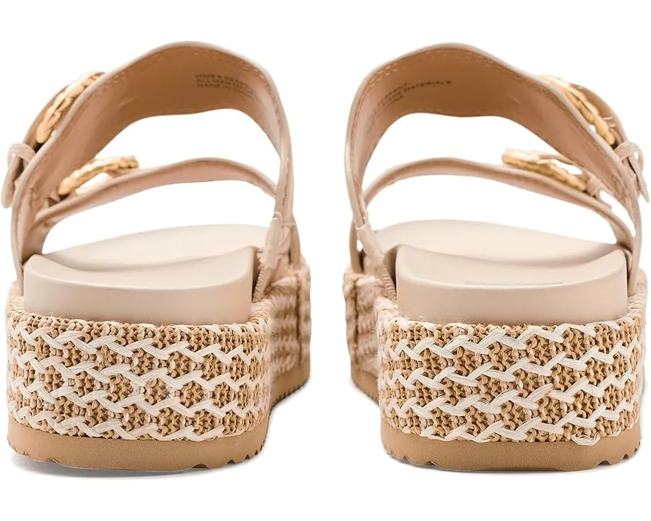 Босоножки Serpent на платформе с двумя ремешками и пряжками DV by Dolce Vita