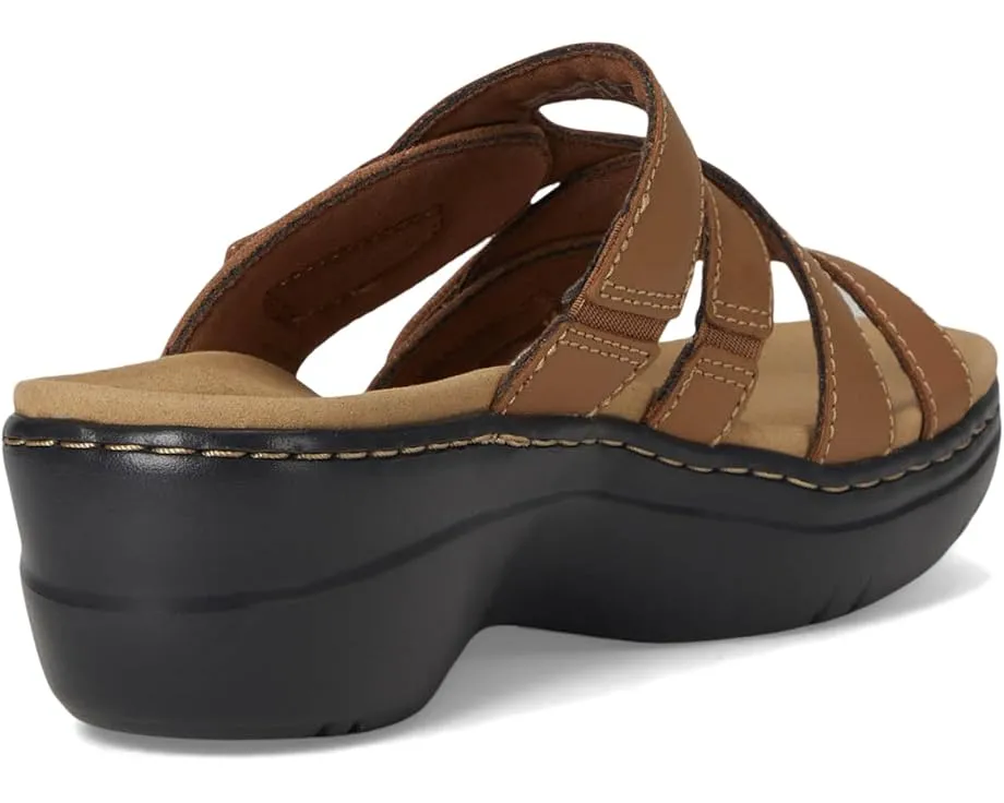 Сандалии Clarks Merliah 2 Cove на клиновидной подошве с застежками на липучках