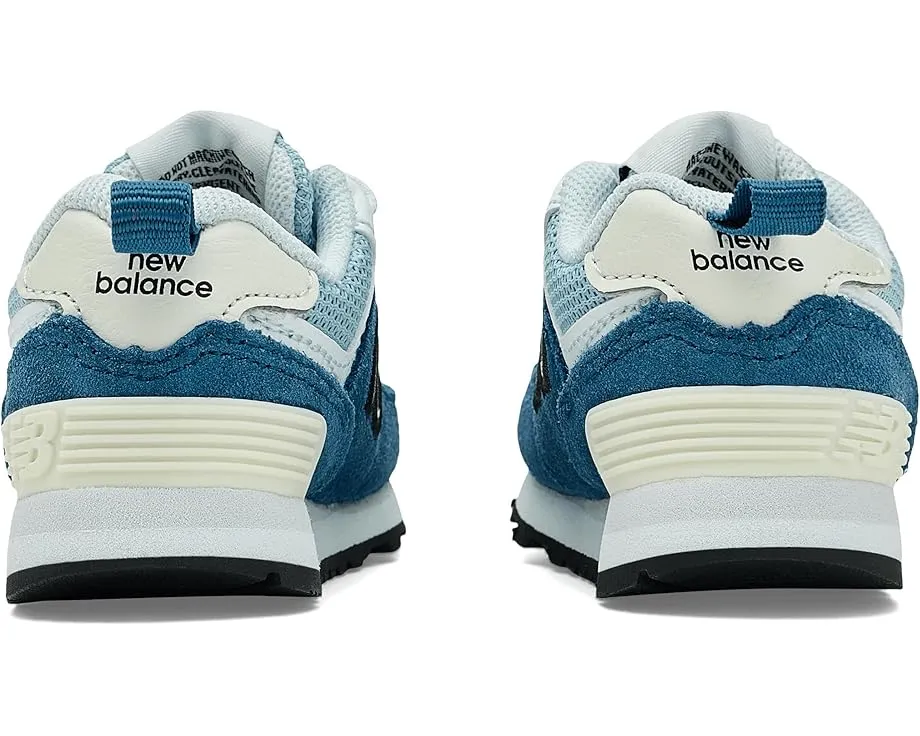 New Balance Kids 574 Bungee Lace первые кроссовки с липучкой