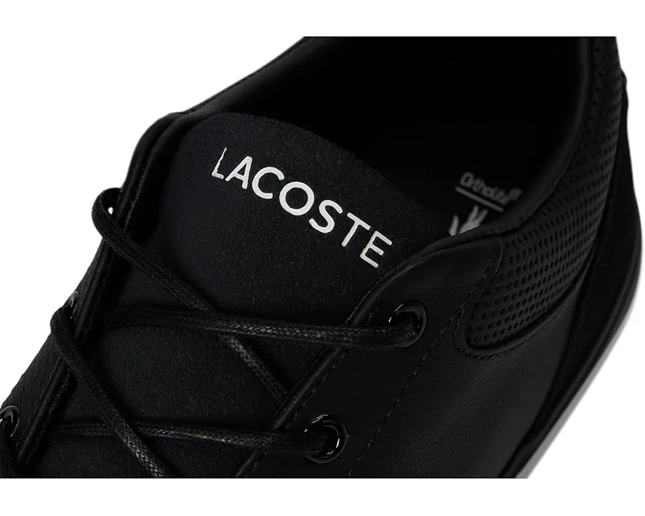 Кожаные кроссовки Lacoste Bayliss с перфорированным воротником