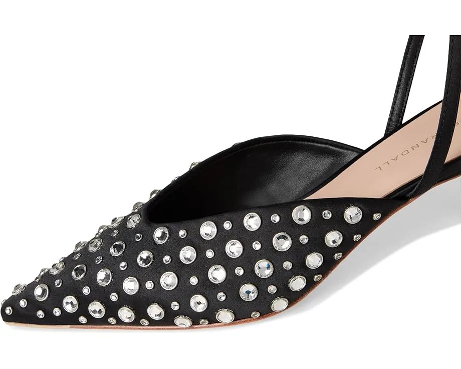 Босоножки Rio Smocked Kitten Heel на низком каблуке с острым носком Loeffler Randall