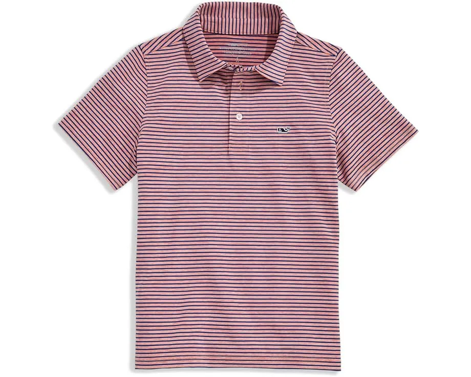 Vineyard Vines поло Bradley Stripe Sankaty для детей из полиэстера