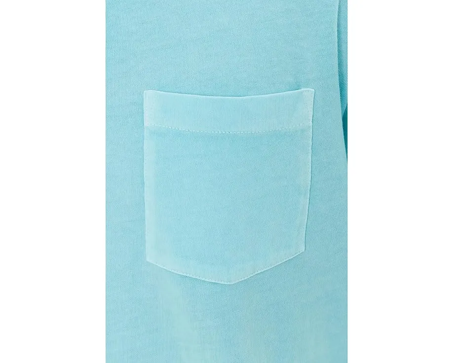 Поло Vineyard Vines Surf Polo из пима-хлопка с карманом на груди