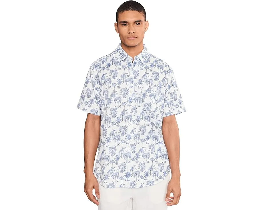 Рубашка Tommy Bahama San Lucio Island Tapestry с коротким рукавом из переработанного полиэстера