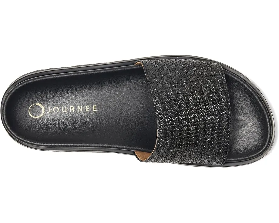 Сандалии Starr на платформе с одной полоской от Journee Collection