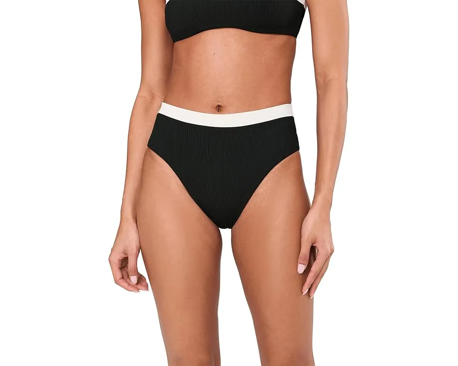 Купальник L*Space Misha Bottom Classic с высокой талией и комбинированной тканью