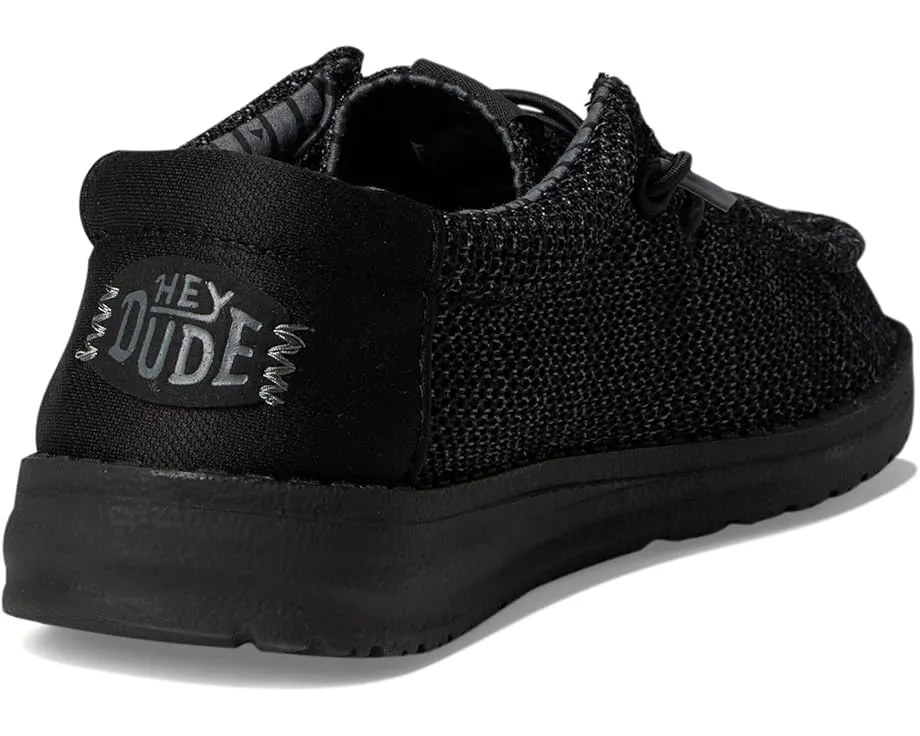 Детские слипоны Hey Dude Wally Stretch Sox с технологией Flex & Fold и съемной стелькой