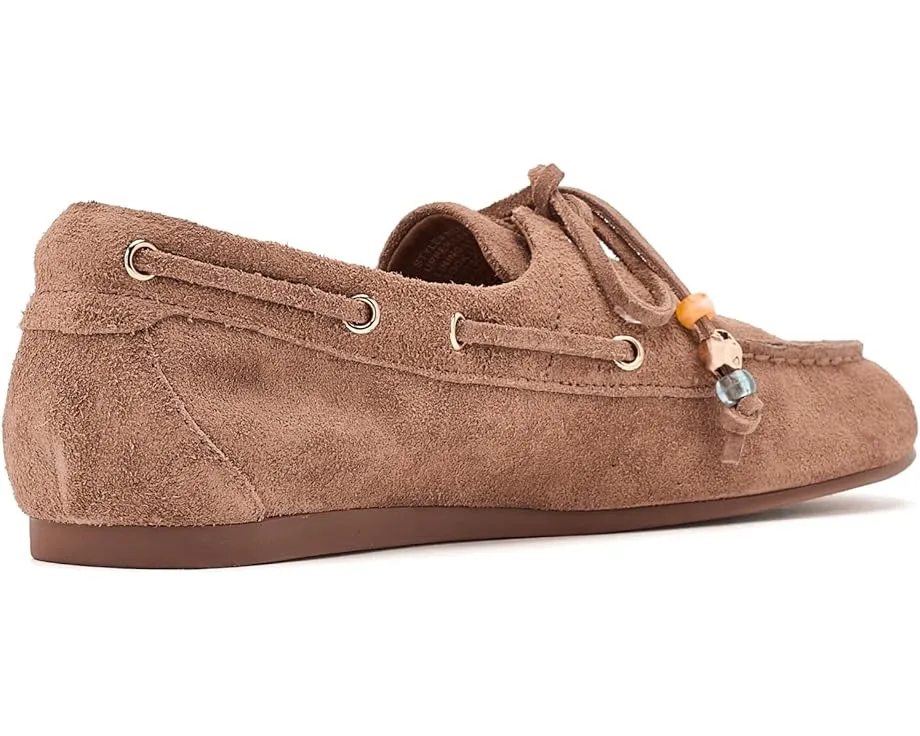 Мокасины Madewell Julien из замши с круглым носком и шнуровкой