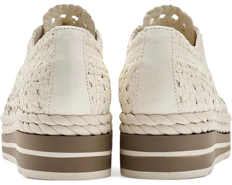 Оксфорды Piknik с плетеной кожей и платформой La Canadienne