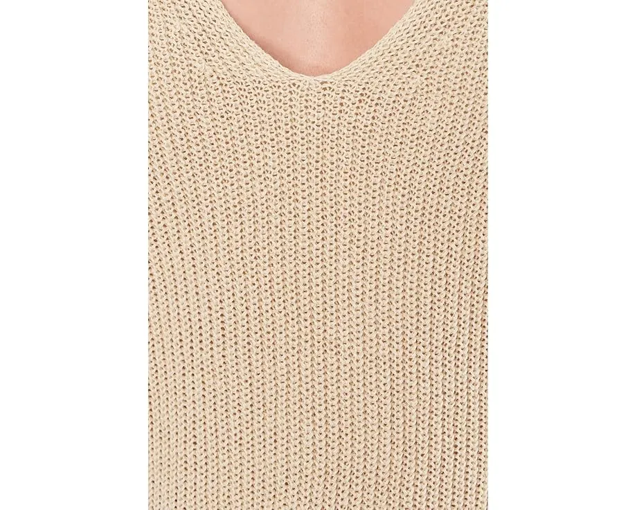 Свитер Miramar Linen с глубоким V-вырезом от Faherty