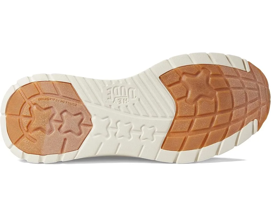 Кроссовки Hey Dude Sirocco Neutrals из комбинации кожи и текстиля