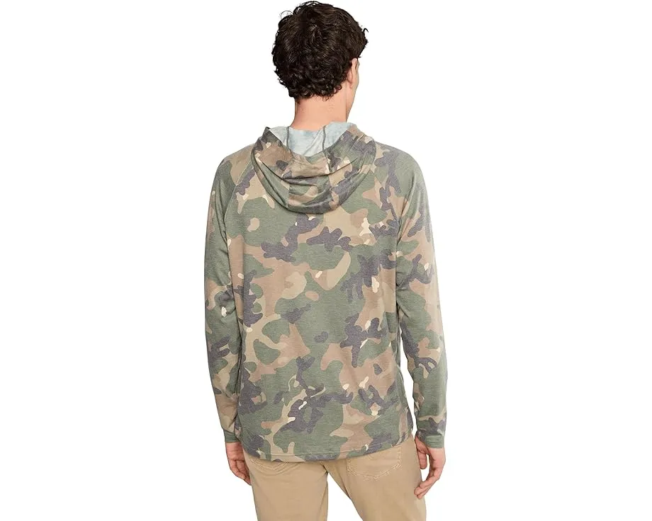 Худи Salty Crew Mariner Lite UV Hood на кнопках с защитой UPF 50+