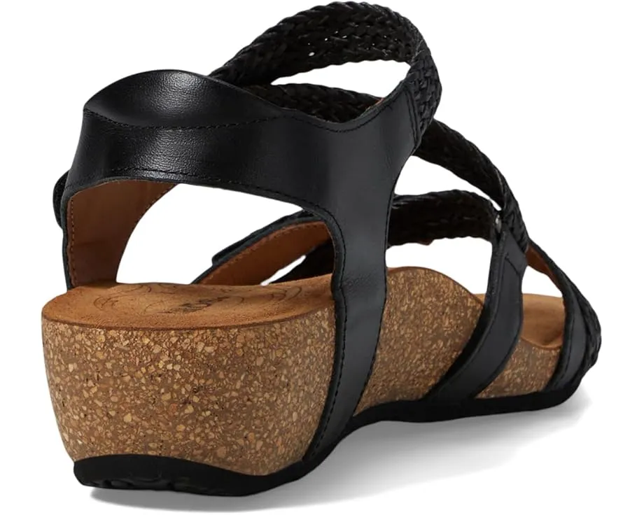 Кожаные сандалии Trulie с открытым носком и регулируемыми застежками