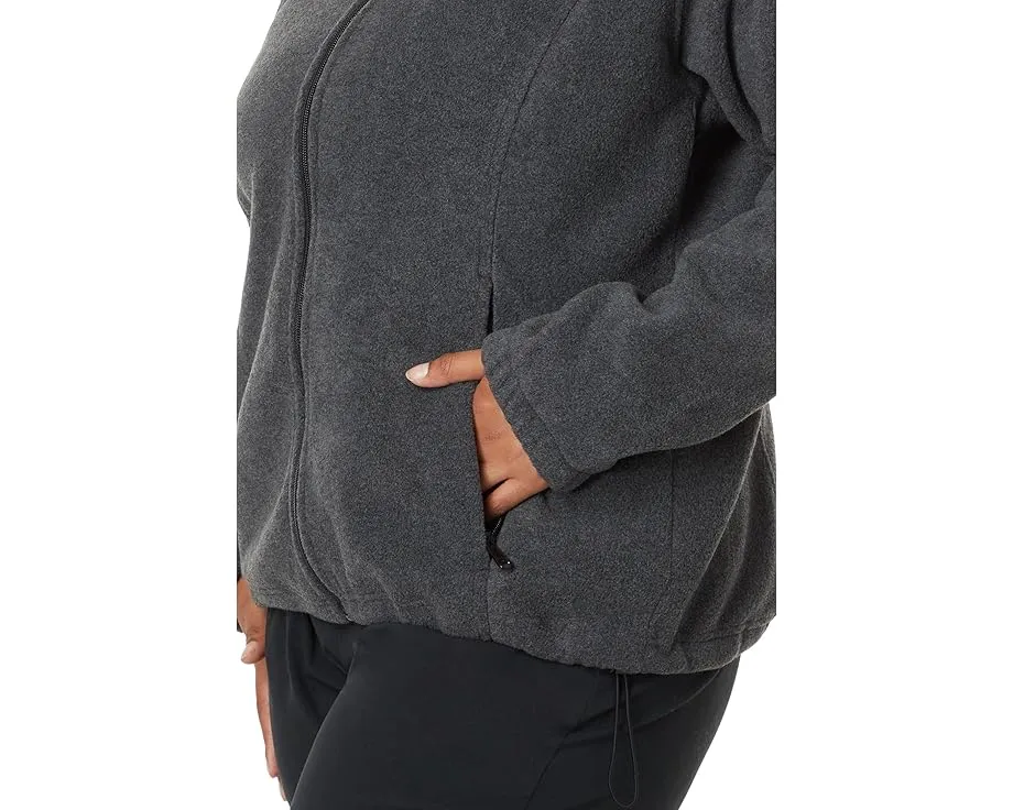 Толстовка Columbia Plus Size Benton Springs с молнией и карманами