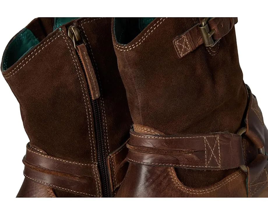 Ботинки ROAN Flair с состаренной кожей и молнией сбоку