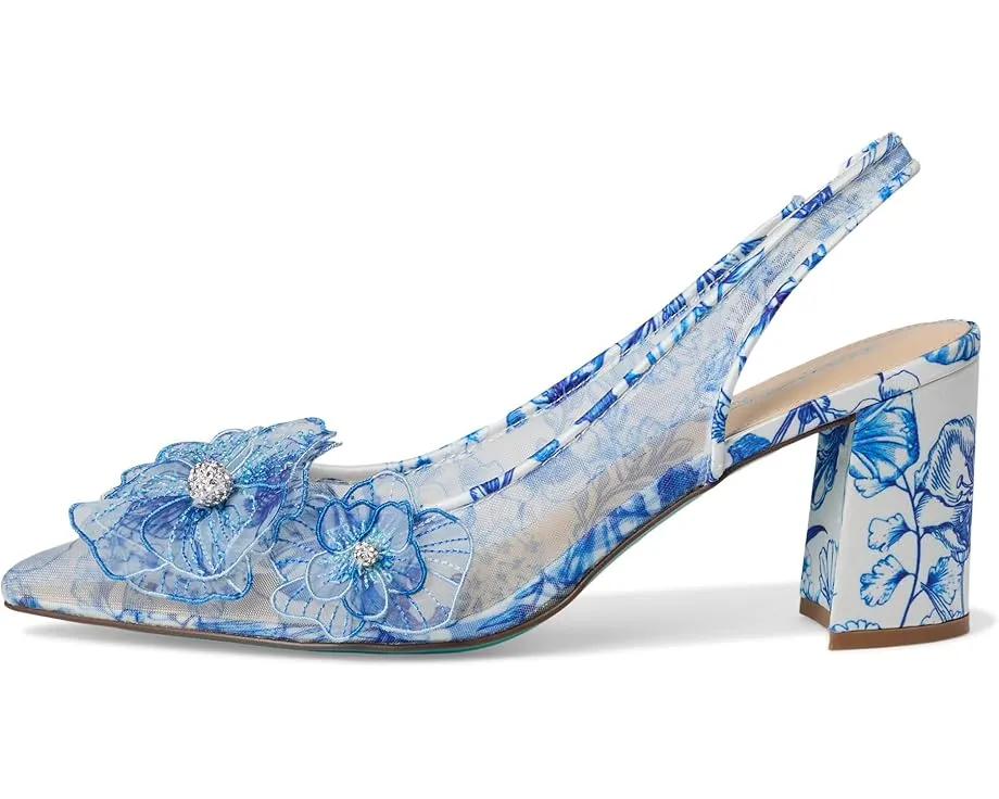 Туфли-лодочки Blue by Betsey Johnson Petra с цветочным декором