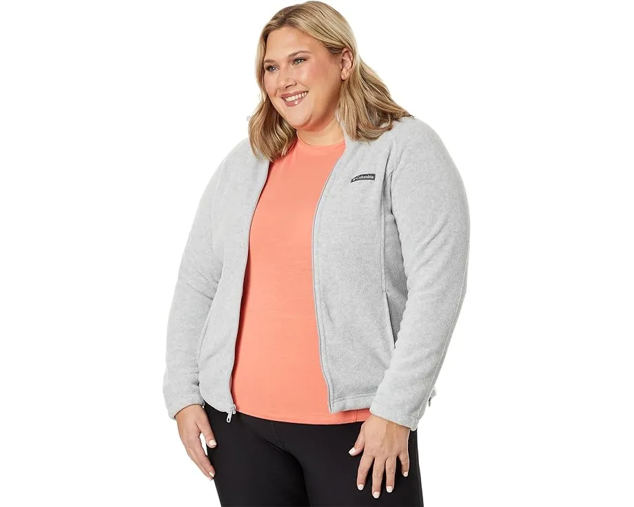 Толстовка Columbia Plus Size Benton Springs с молнией и карманами