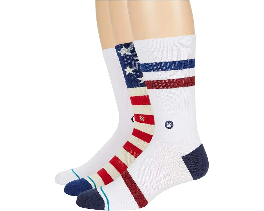 Набор носков Stance The Americana 3-Pack с технологией Infiknit