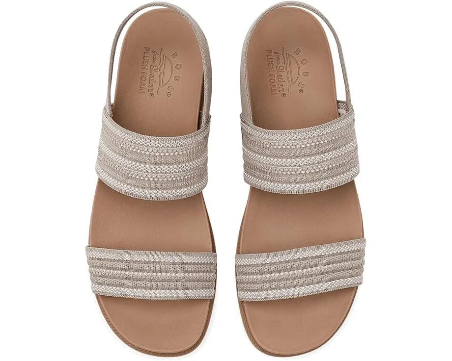 Босоножки BOBS from SKECHERS Bobs Desert Kiss Low Breezy Stripe