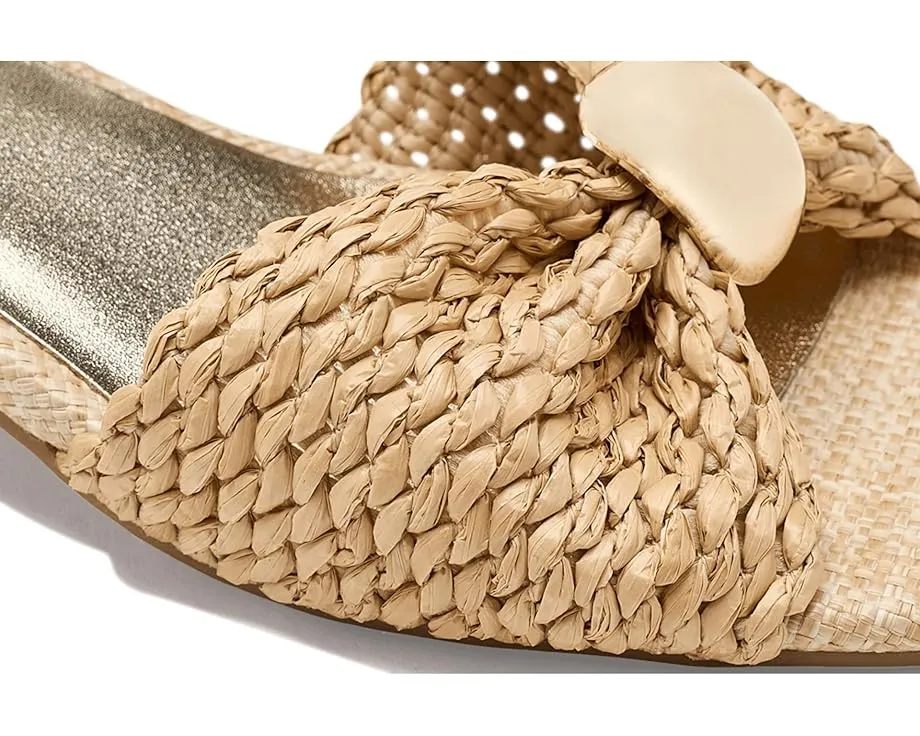 Детские сандалии Steve Madden Kids Golden с плетеным ремешком и металлическим акцентом