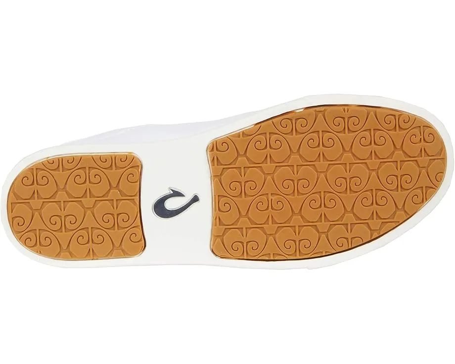 Кроссовки OluKai Pehuea Li Ili на шнурках с кожаным верхом и мягкой стелькой