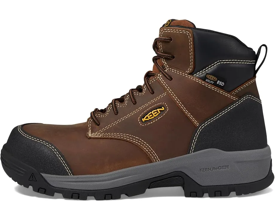 Рабочие ботинки KEEN Utility Evanston 6 дюймов (15.24 см) с композитным носком и защитой ESD