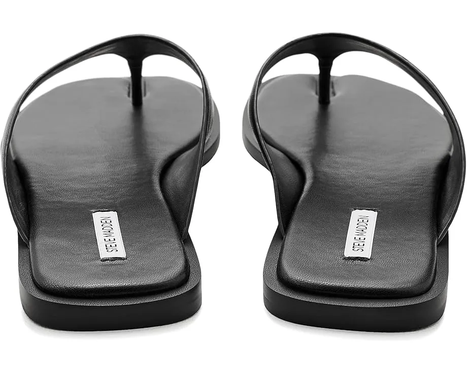 Steve Madden Шлепанцы Illia из черной кожи