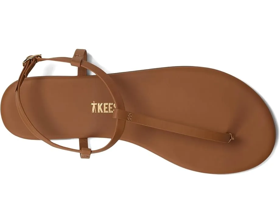 Сланцы TKEES Mariana на Т-образном ремешке из кожи