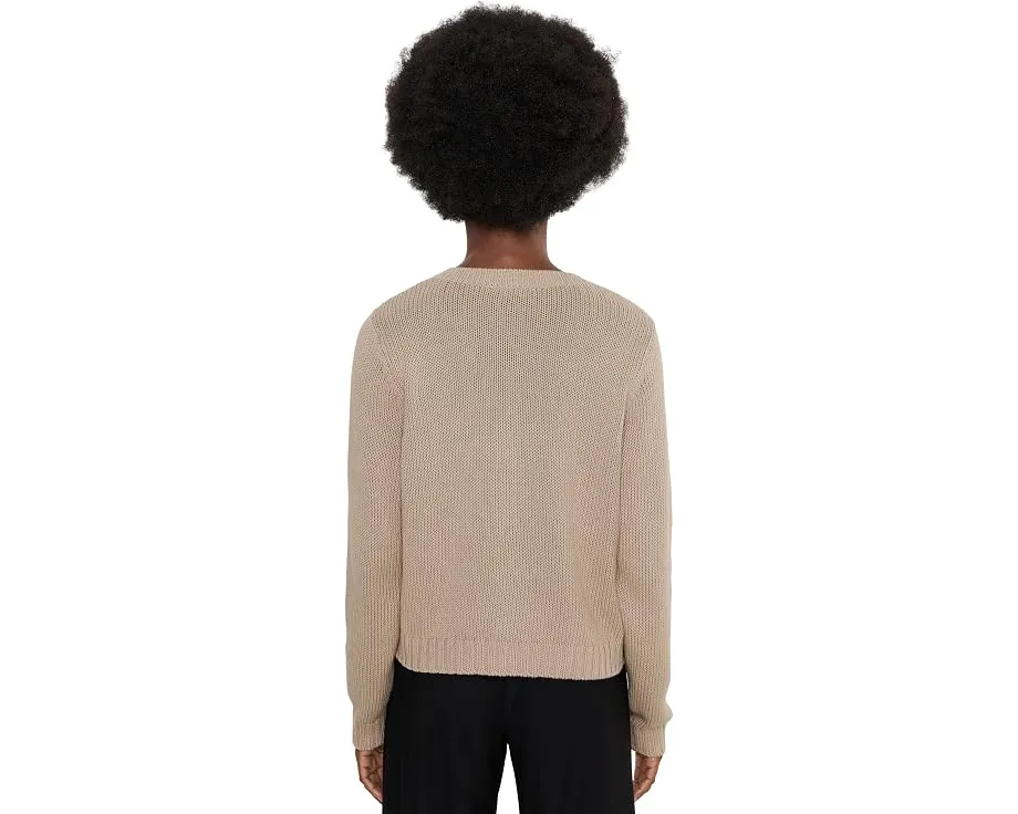 Eileen Fisher Кардиган Peruvian из хлопкового вельвета с круглым вырезом