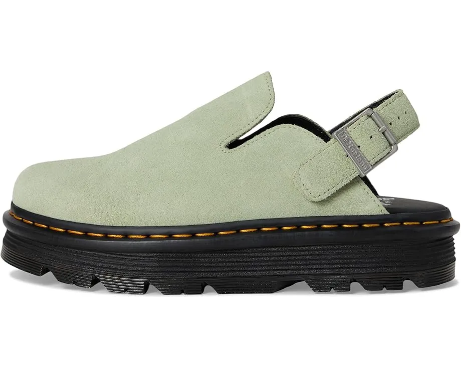 Мюли Dr. Martens Zeb Zag на гибридной амортизирующей подошве из замши