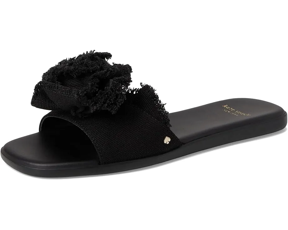 Сандалии на плоской подошве Kate Spade New York Flourish с декором в виде розы