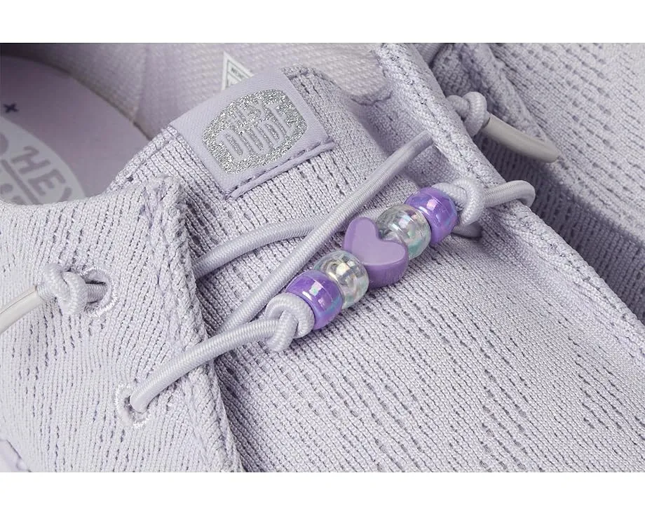 Детские кроссовки Hey Dude Kids Wendy Funk Shoelry с эластичными шнурками