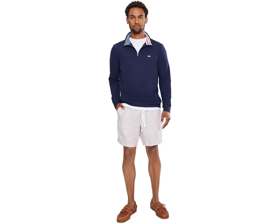 Свитер Vineyard Vines с воротником и застежкой-молнией на четверть