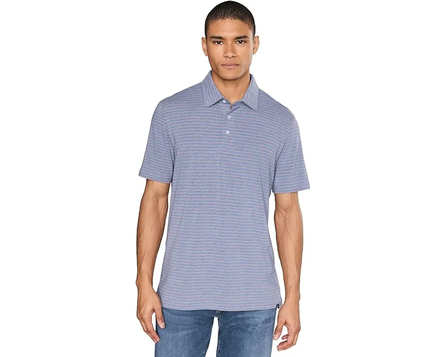 Поло Faherty Short Sleeve Movement Polo с эластичной тканью и классическим кроем