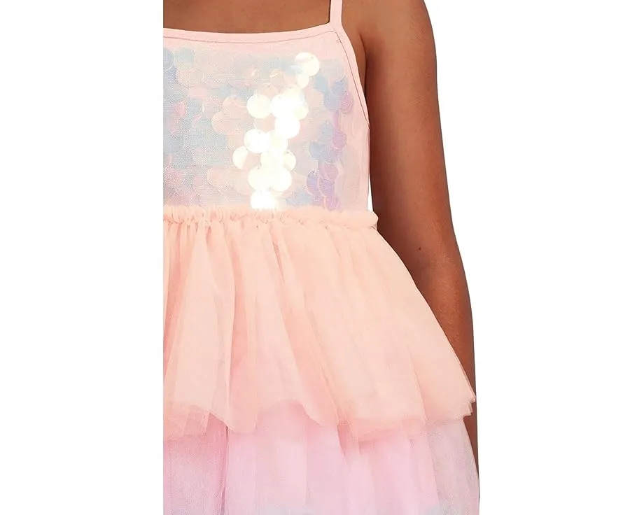 Платье-пачка Paillette Ombre Tutu с пайетками и тонкими бретелями Lola and The Boys