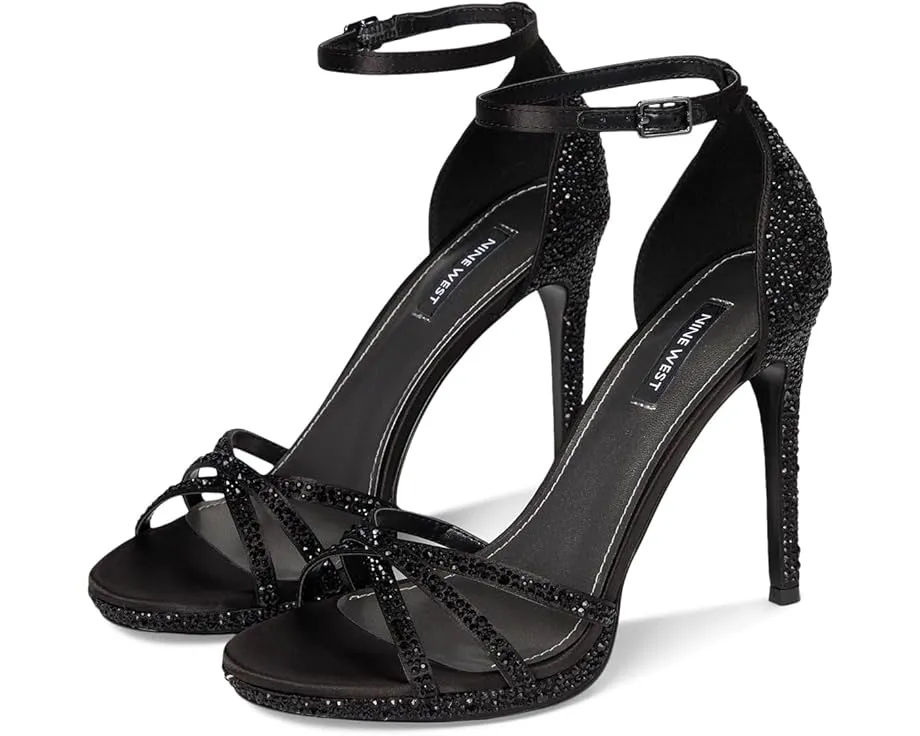 Женские босоножки Nine West Lartay на высоком каблуке с украшениями