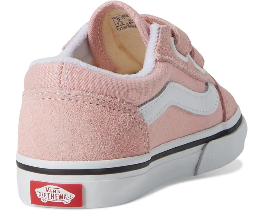 Vans Kids Old Skool V детские кеды с двойной застежкой на липучках
