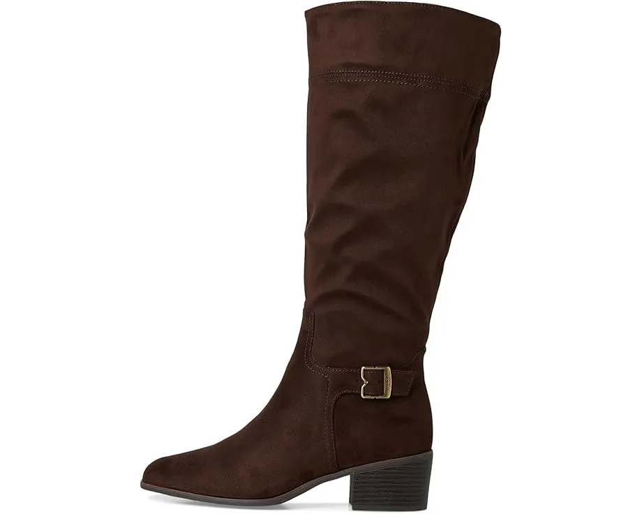 Высокие сапоги Dr. Scholl's Adeline Zip с боковой молнией и декоративной пряжкой