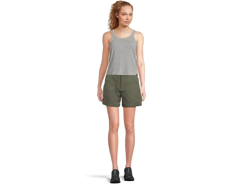 Prana Топ Cozy Up Scoop с круглым вырезом и риббингом из конопли