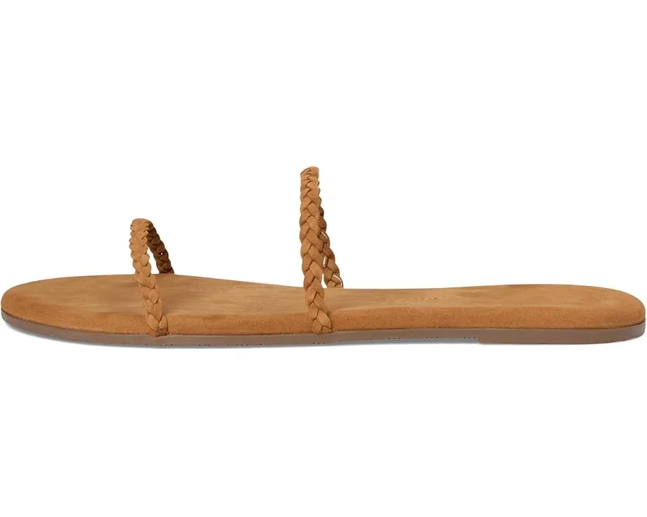 Сандалии TKEES Gemma Braid с плетеным ремешком из замши