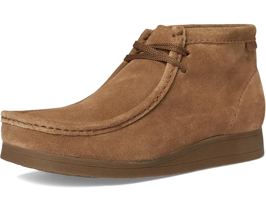 Ботинки Clarks Wallaston из замши с комфортной стелькой и подошвой крепового эффекта