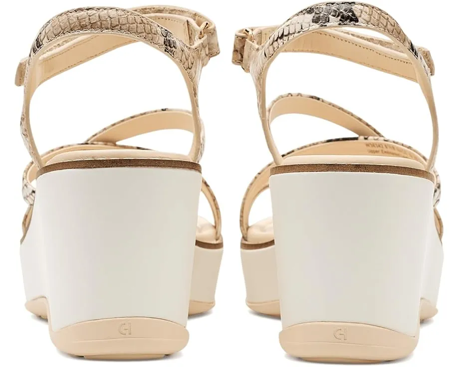 Босоножки Cole Haan Grand Ambition Azzura на платформе с регулируемым ремешком
