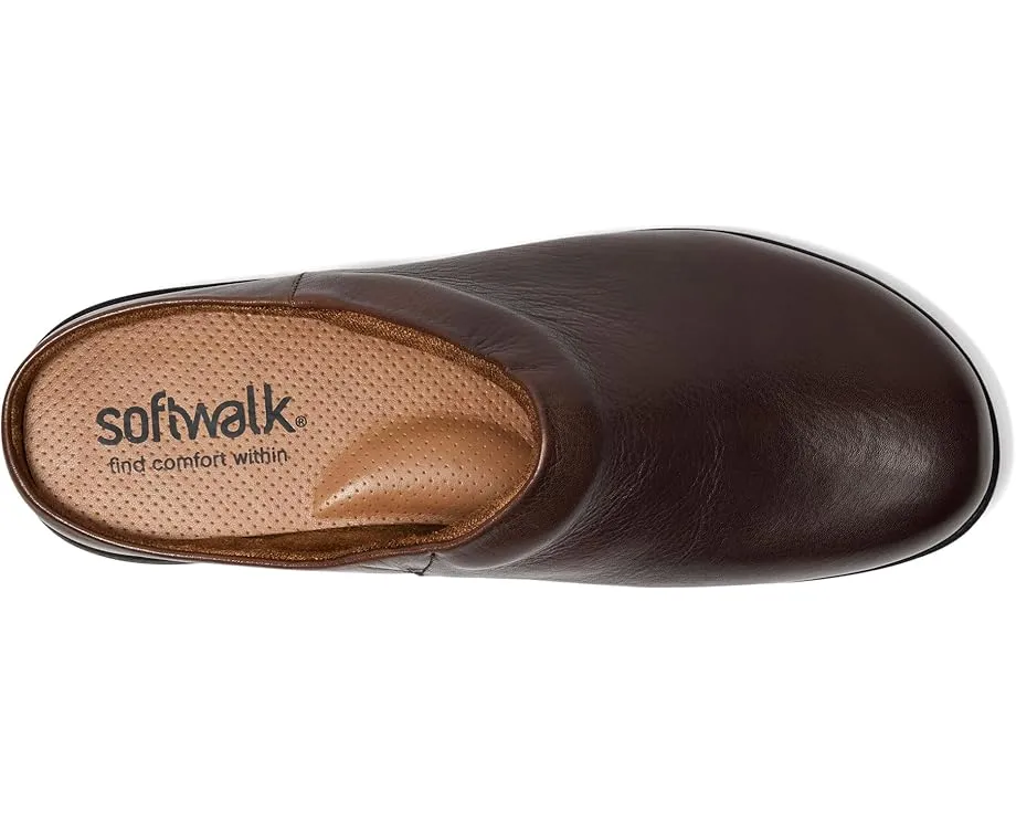 Мокасины SoftWalk Andria с эластичными вставками и круглым носком