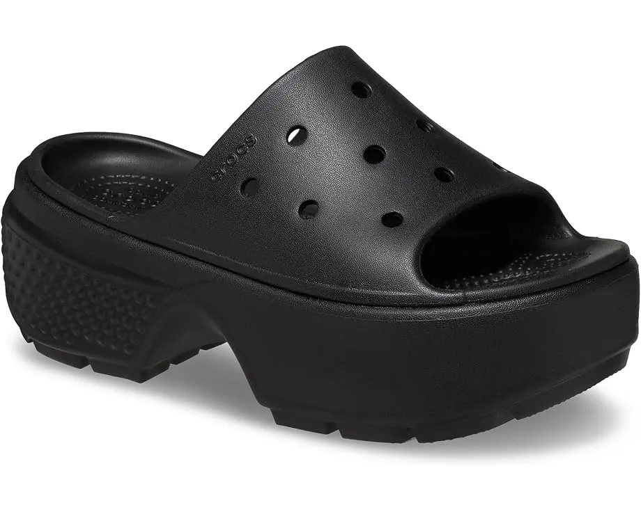 Crocs Сандалии Stomp Slide с массивной подошвой и открытым носком