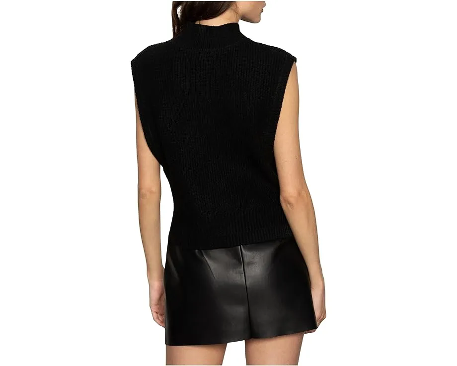 Свитер Sanctuary City Sweater Shell без рукавов с высоким воротником и разрезами по бокам